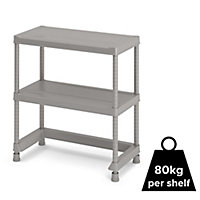 Form Major 2 shelf Polypropylene Shelving unit (H)970mm (W)900mm