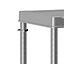 Form Major Light grey 2 shelf Plastic Shelving unit (H)970mm (W)900mm