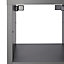 Form Mixxit Grey Freestanding 3 shelf Cube Shelving unit, (H)1080mm (W)390mm