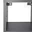 Form Mixxit Grey Freestanding 6 shelf Cube Shelving unit, (H)1080mm (W)740mm
