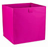 Form Mixxit Pink Fabric Storage basket (H)31cm (W)31cm