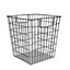 Form Mixxit Wire Black Metal Storage basket (H)31cm (W)31cm