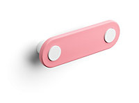 Form Nursery Matt Pink ABS plastic Square Bar Pull handle