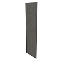Form Perkin Matt grey oak effect Storage Partition panel (L)1592mm (W)480mm