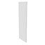 Form Perkin Matt white Storage End panel (L)1592mm (W)480mm