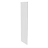 Form Perkin Matt white Storage End panel (L)2008mm (W)480mm