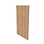 Form Perkin Oak effect Storage End panel (L)856mm (W)480mm