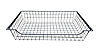 Form Perkin Wire Silver effect Iron Tilt & turn right Storage basket (H)16cm (W)77.5cm