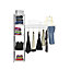 Form Pole Matt white Wardrobe Dressing kit (H)1804mm (W)1200mm (D)400mm