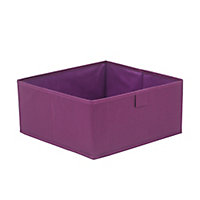 Form Purple Storage basket (H)14cm (W)31cm (D)31cm
