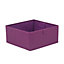 Form Purple Storage basket (H)14cm (W)31cm (D)31cm
