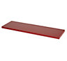 Form Red MDF Shelf board (W)600mm (D)190mm