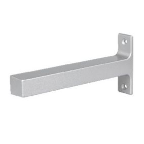 Form Rigga Grey Steel Shelving bracket (H)92.5mm (D)198mm, Pack of 2