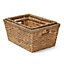 Form Seagrass & water hyacinth Stackable Storage basket, Set of 3