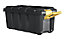 Form Skyda Black 68L Plastic Storage trunk