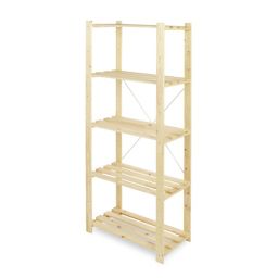 Form Symbios 5 shelf Wood Shelving unit (H)1700mm (W)750mm