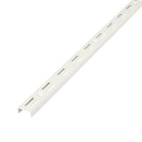Form Twinny White Shelf rail (L)100cm