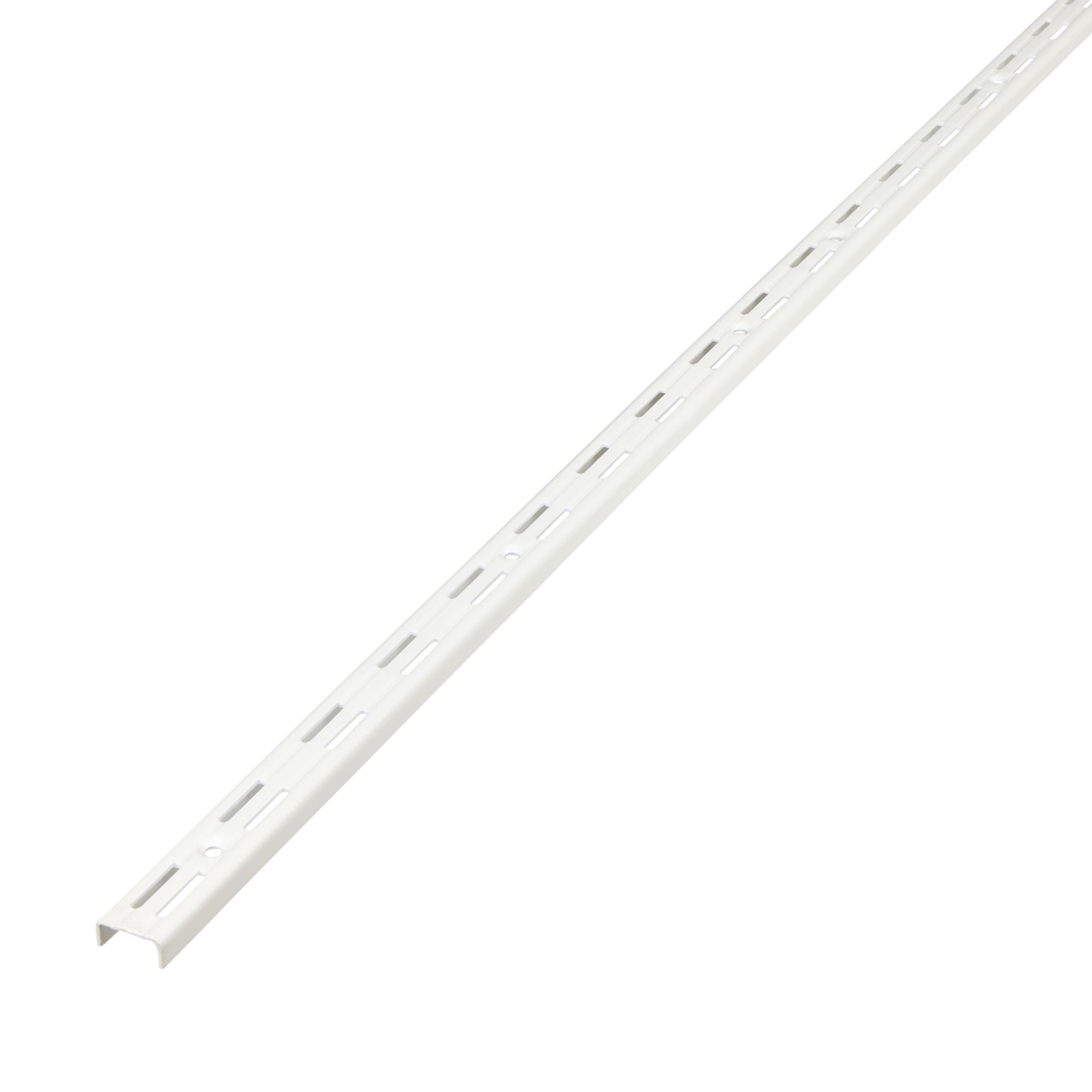 Form Twinny White Steel Shelf support (L)995mm, Pack of 4
