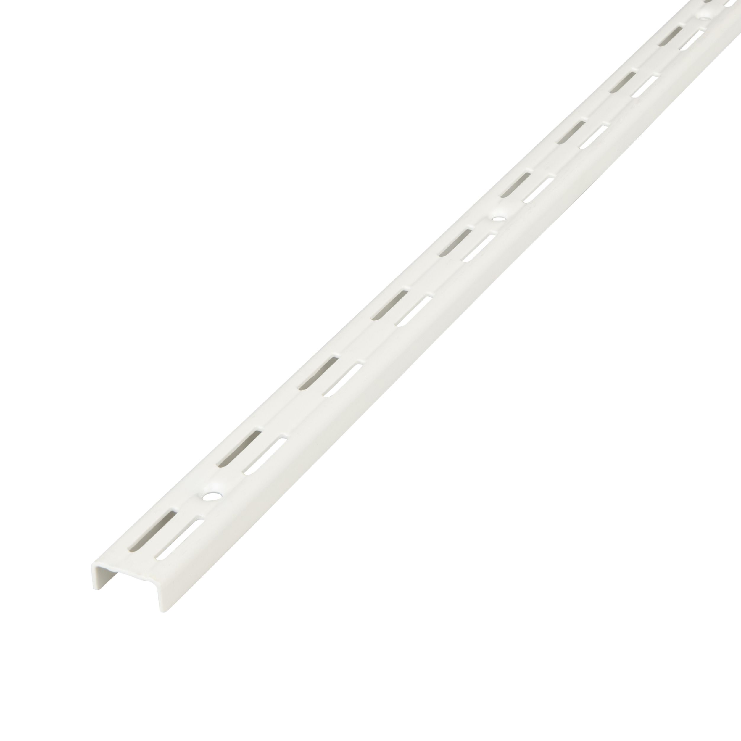 Form Twinny White Twin slot upright (L)995mm (W)26mm