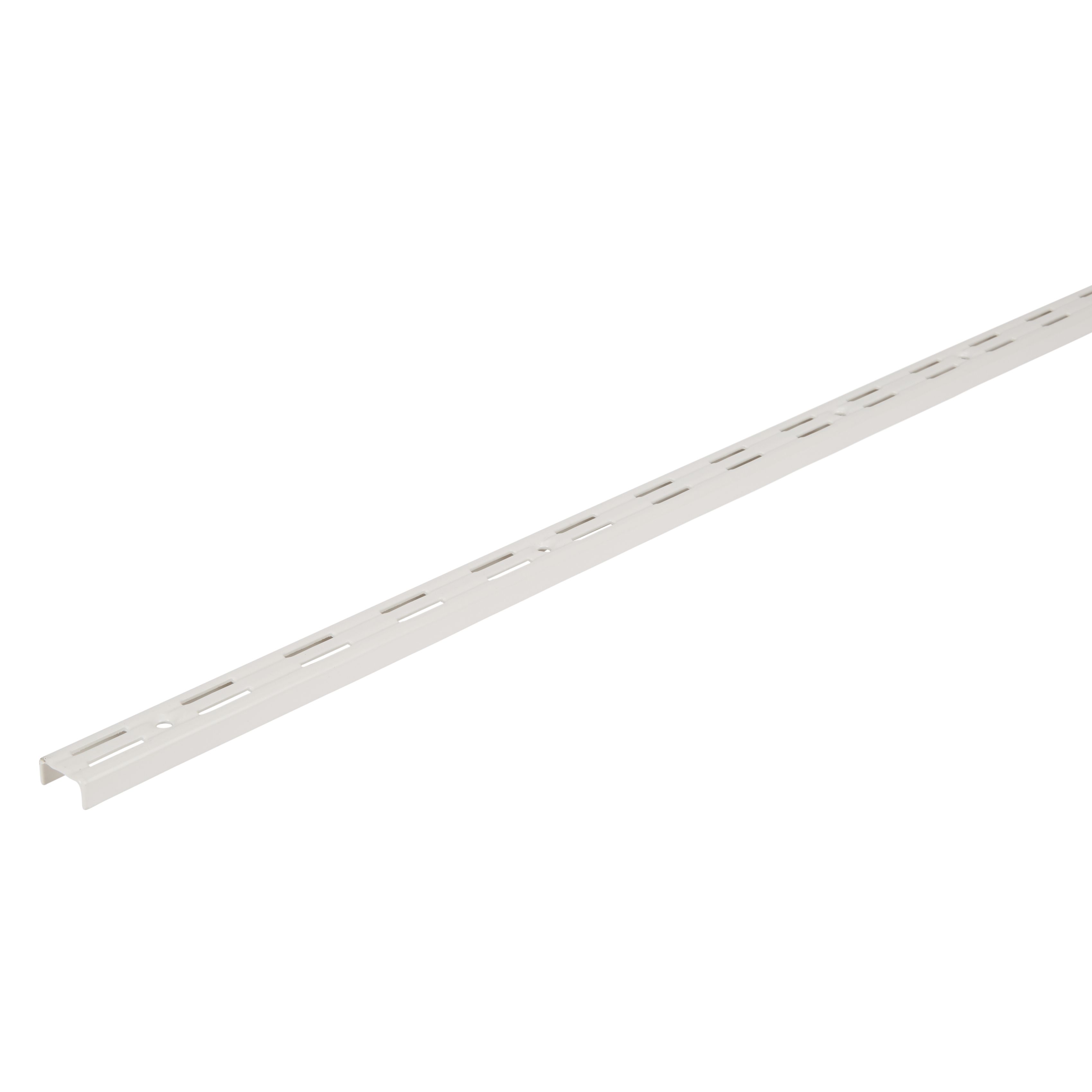 Form Twinny White Twin slot upright (L)995mm (W)26mm