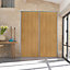 Form Valla Darwin Oak effect Sliding wardrobe door (H) 2260mm x (W) 622mm