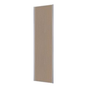 Form Valla Grey Oak effect Sliding wardrobe door (H) 2260mm x (W) 622mm