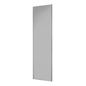 Form Valla Light grey Sliding wardrobe door (H) 2260mm x (W) 772mm
