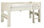 Form Wizard Off white Bed frame (H)113.1cm (W)206cm