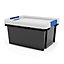 Form Xago Heavy duty Grey 15L Plastic Stackable Storage box