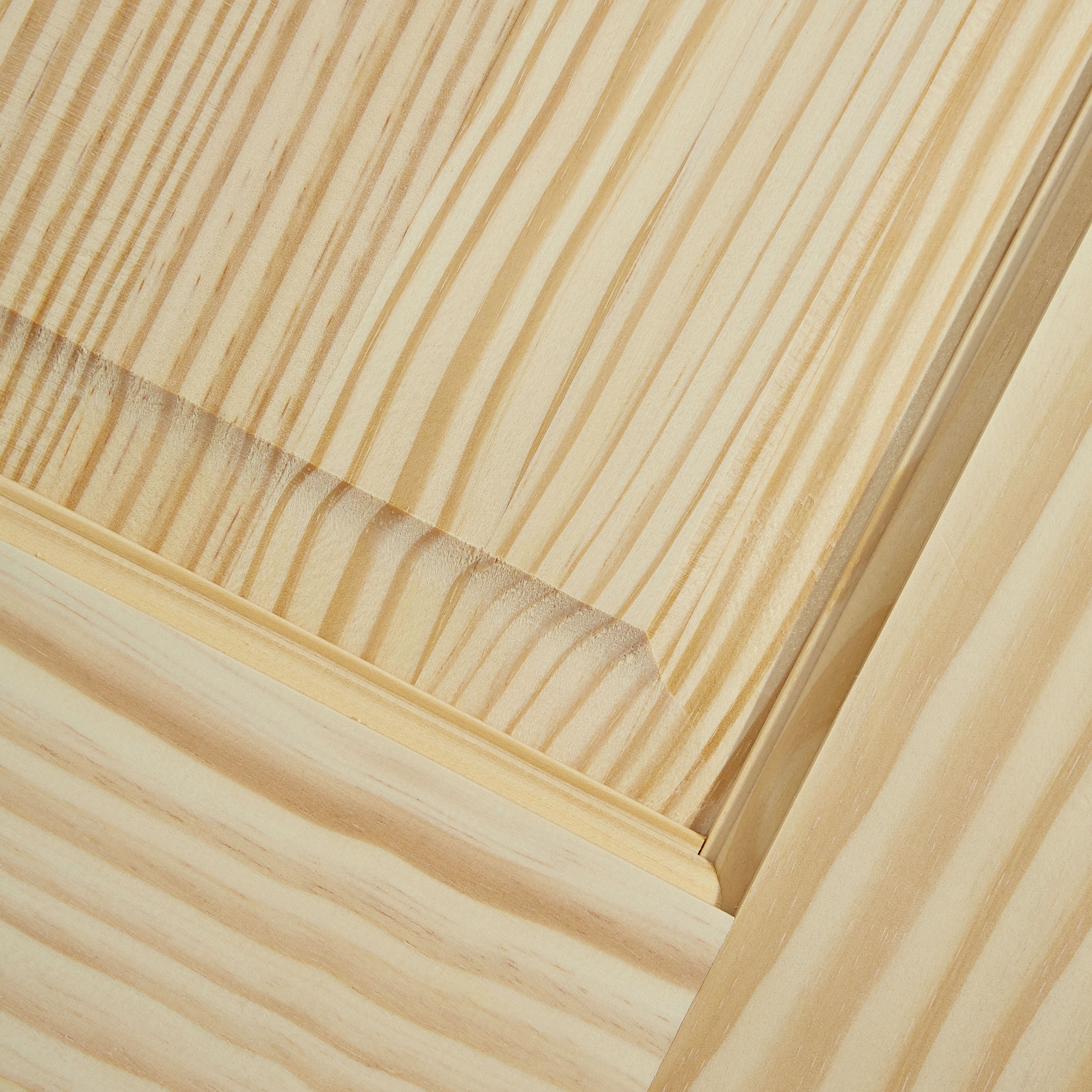Fortia 2 panel Unglazed Contemporary Pine veneer Internal Clear pine Door, (H)1981mm (W)762mm (T)35mm