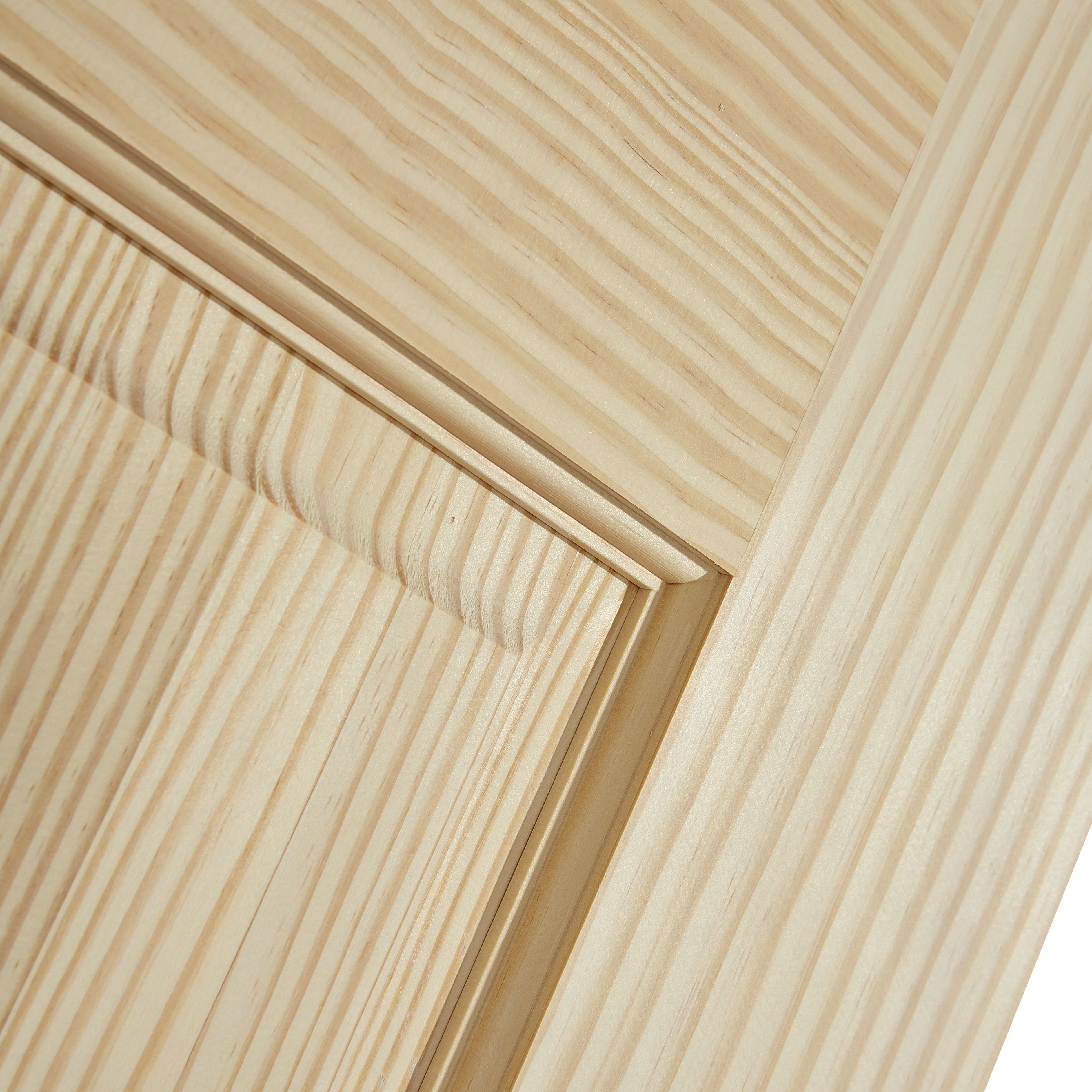 Fortia 2 panel Unglazed Contemporary Pine veneer Internal Clear pine Door, (H)1981mm (W)762mm (T)35mm