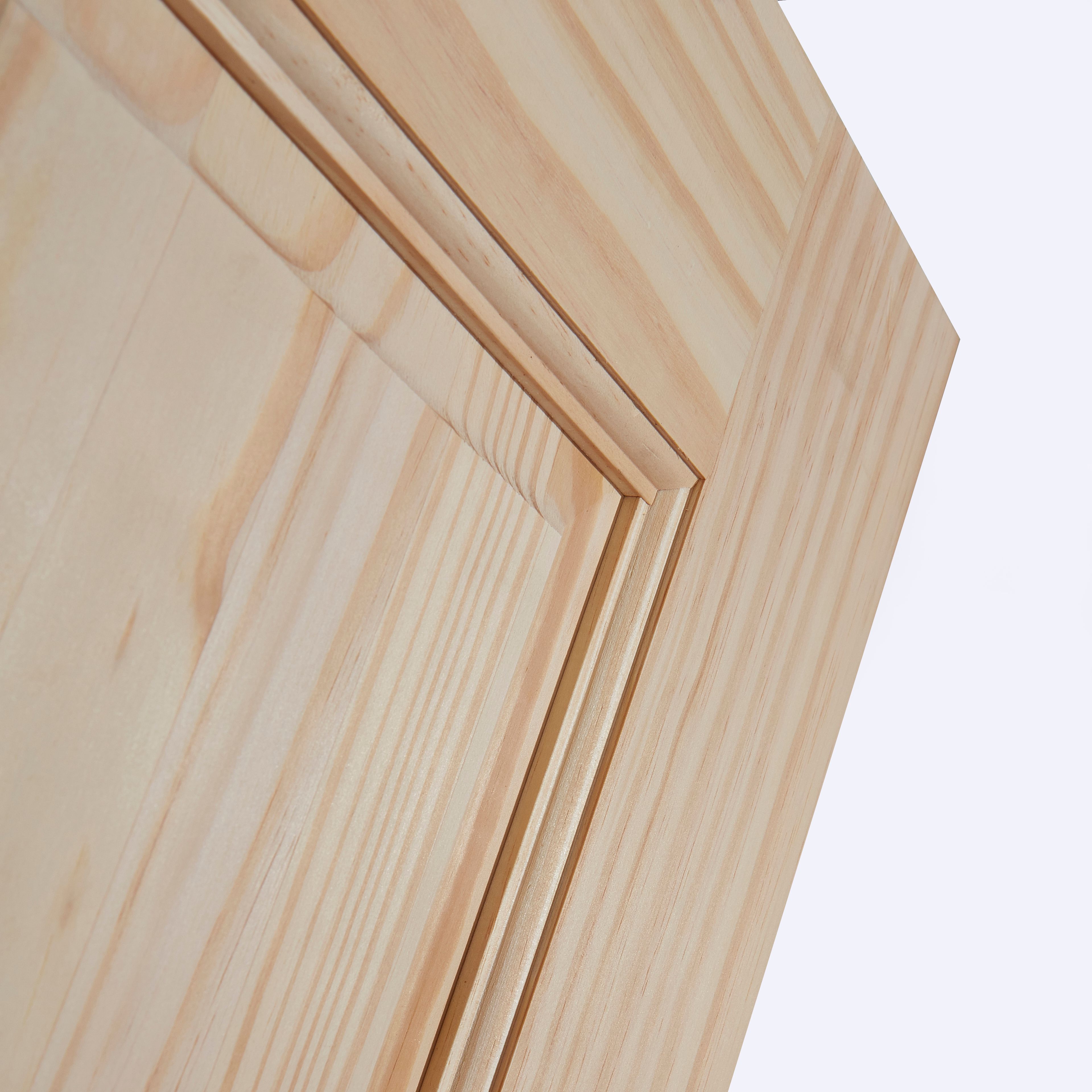 Fortia 6 panel Unglazed Victorian Pine veneer Internal Clear pine Door, (H)1981mm (W)838mm (T)35mm