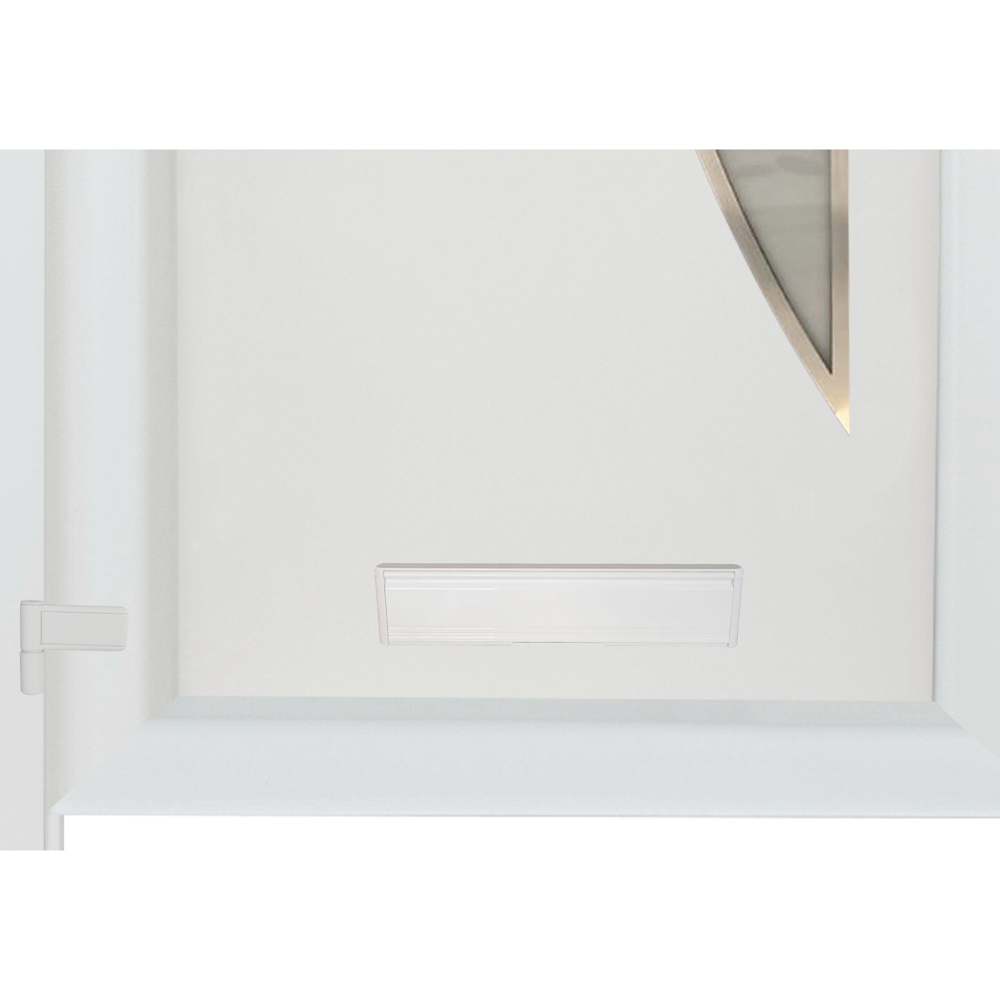 Fortia Hermoso Frosted Glazed Antracite RH External Front Door set, (H)2085mm (W)840mm
