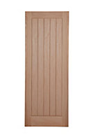 Fortia Unglazed Cottage Oak veneer Internal Door, (H)1981mm (W)686mm (T)35mm