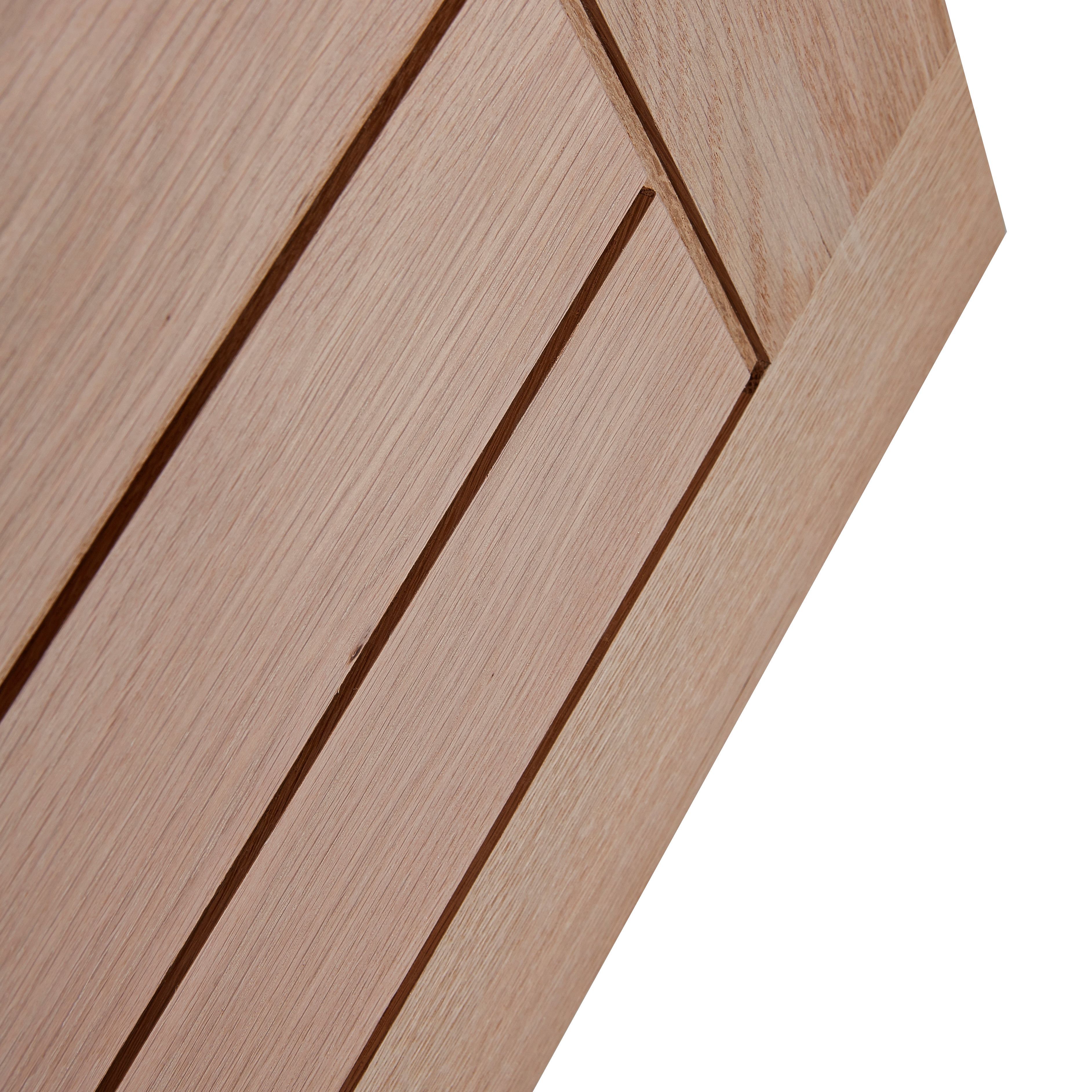 Fortia Unglazed Cottage Oak veneer Internal Door, (H)1981mm (W)838mm (T)35mm