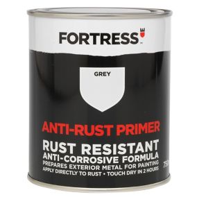 Fortress Grey Metal Anti-rust primer, 0.75L