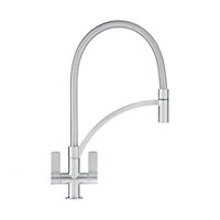 Franke Wave Steel Chrome-plated Kitchen Pull-out Tap
