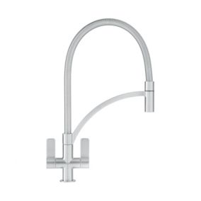 Franke Wave Steel Chrome-plated Kitchen Pull-out Tap