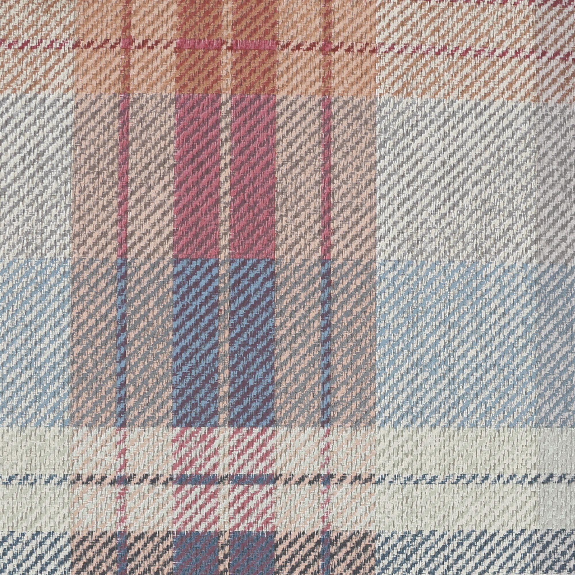 Fresco Cosy Green & red Tartan Smooth Wallpaper
