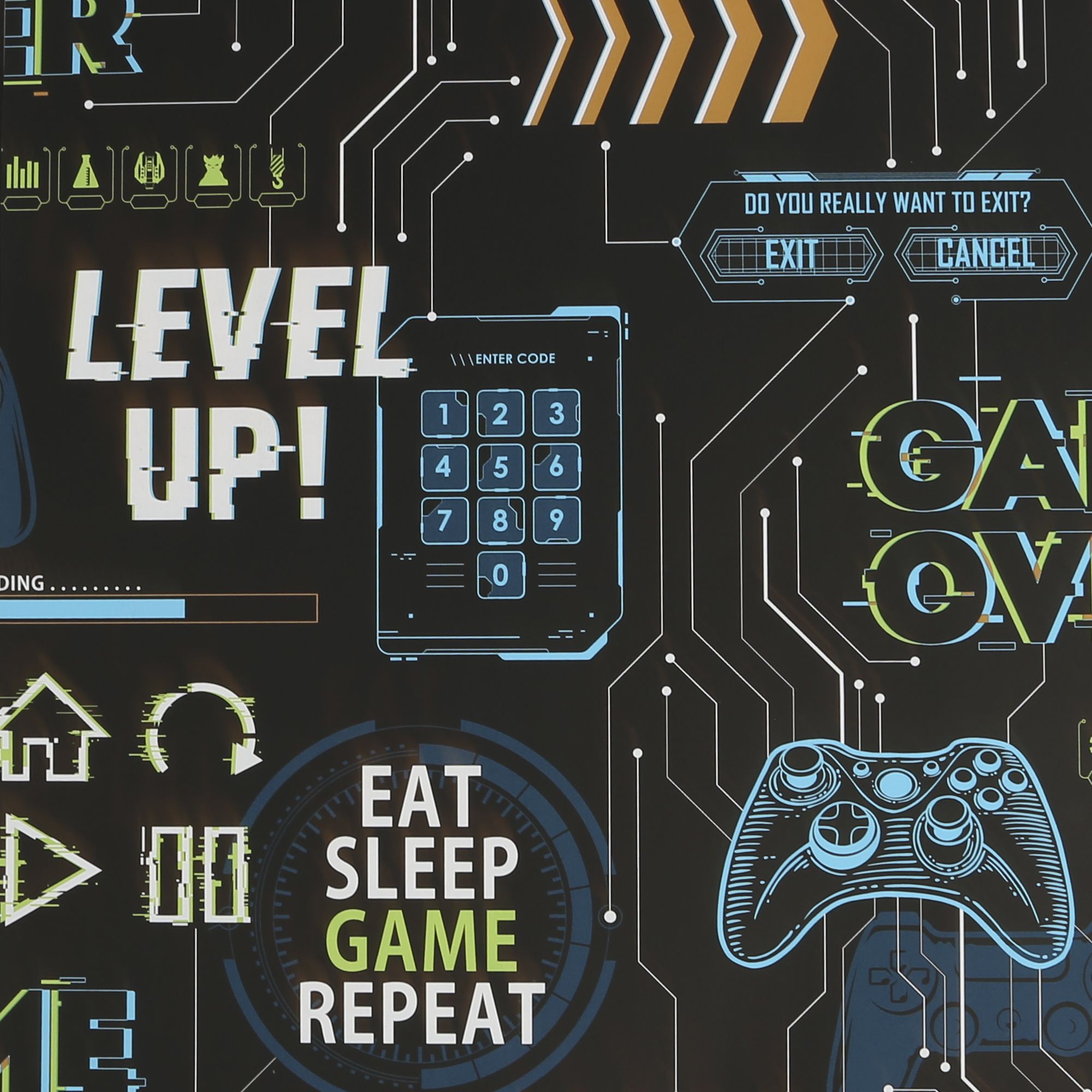 Fresco Game over Multi Gaming Smooth Wallpaper