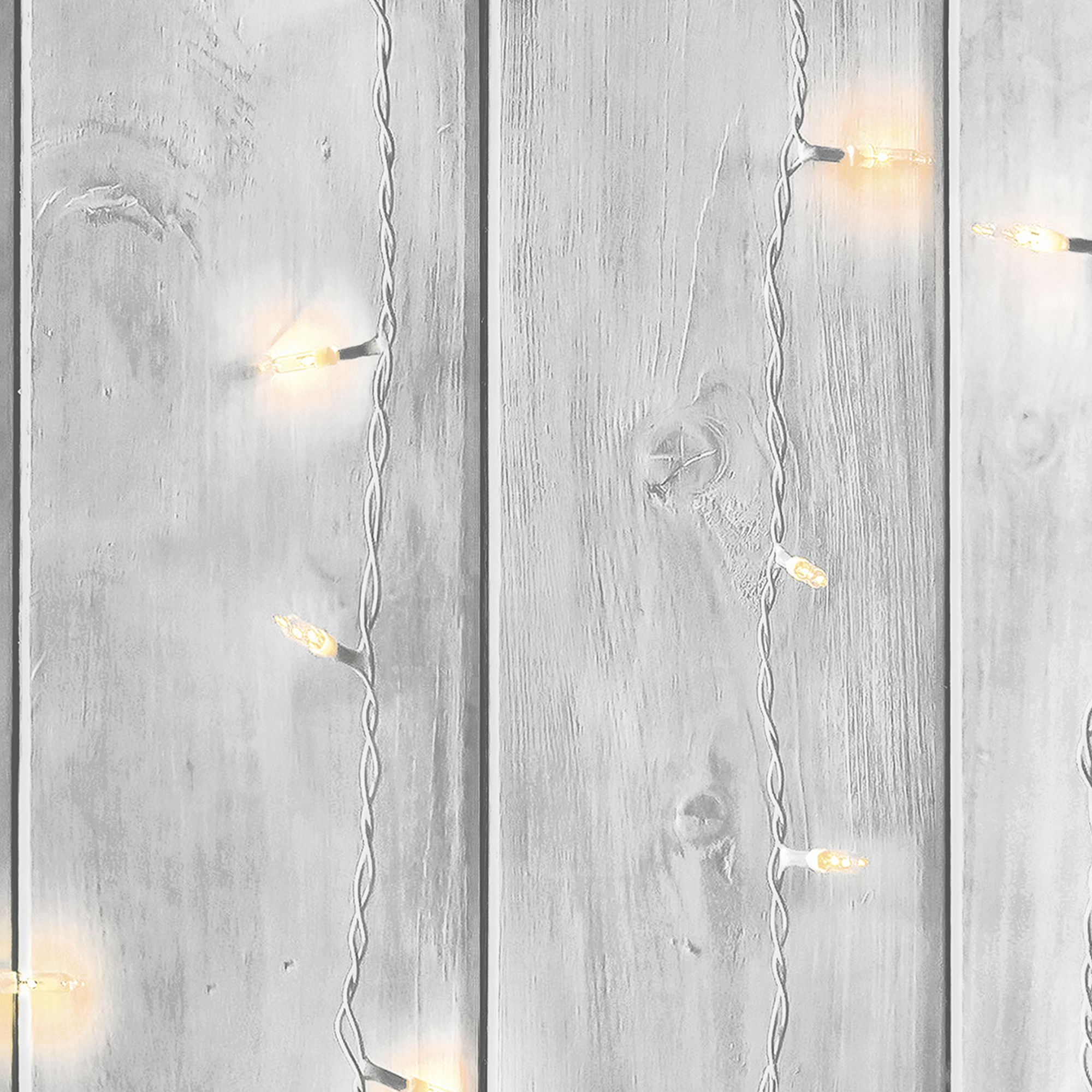 Fresco Grey Twinkle lights Smooth Wallpaper