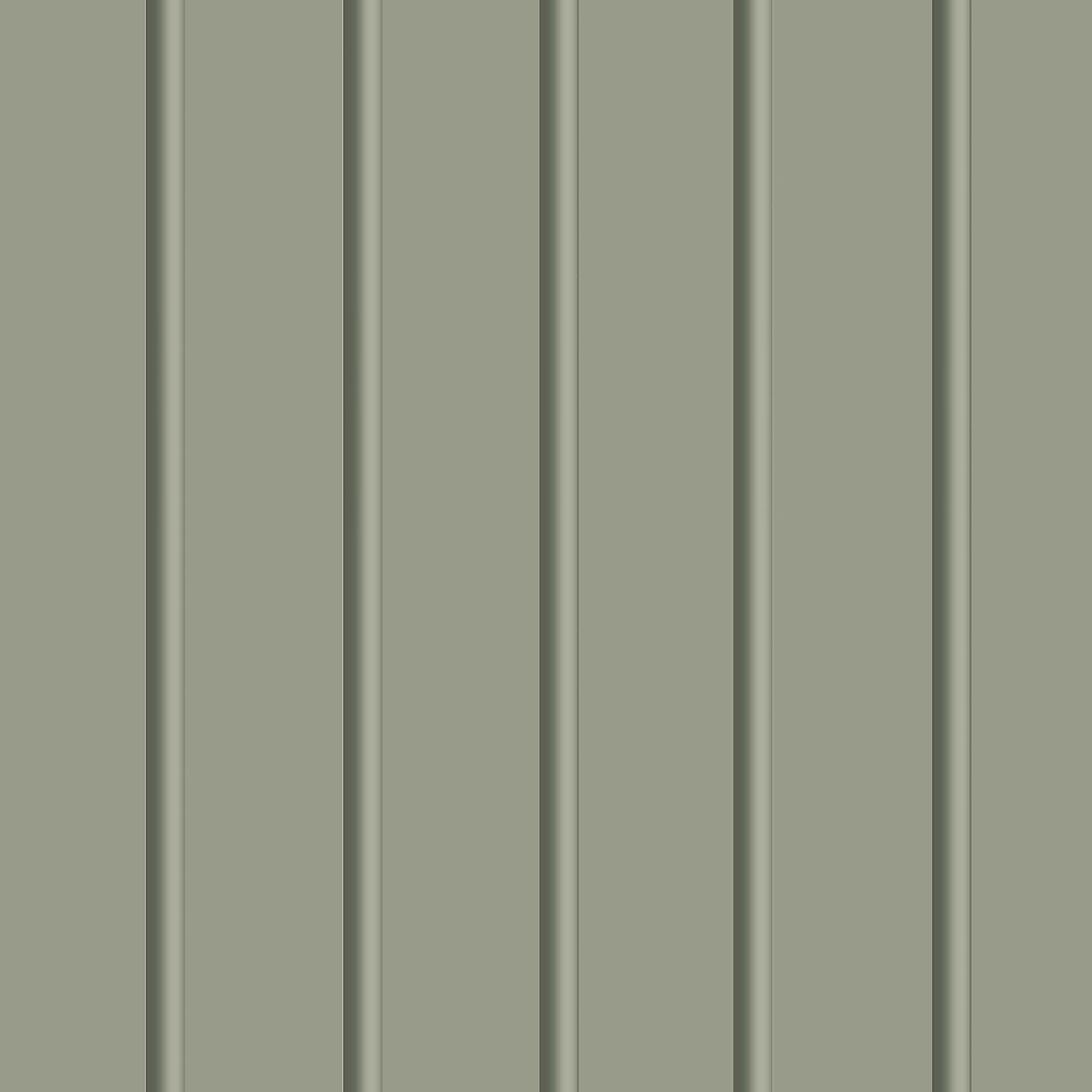 Fresco Sage Slats Wood panel effect Smooth Wallpaper