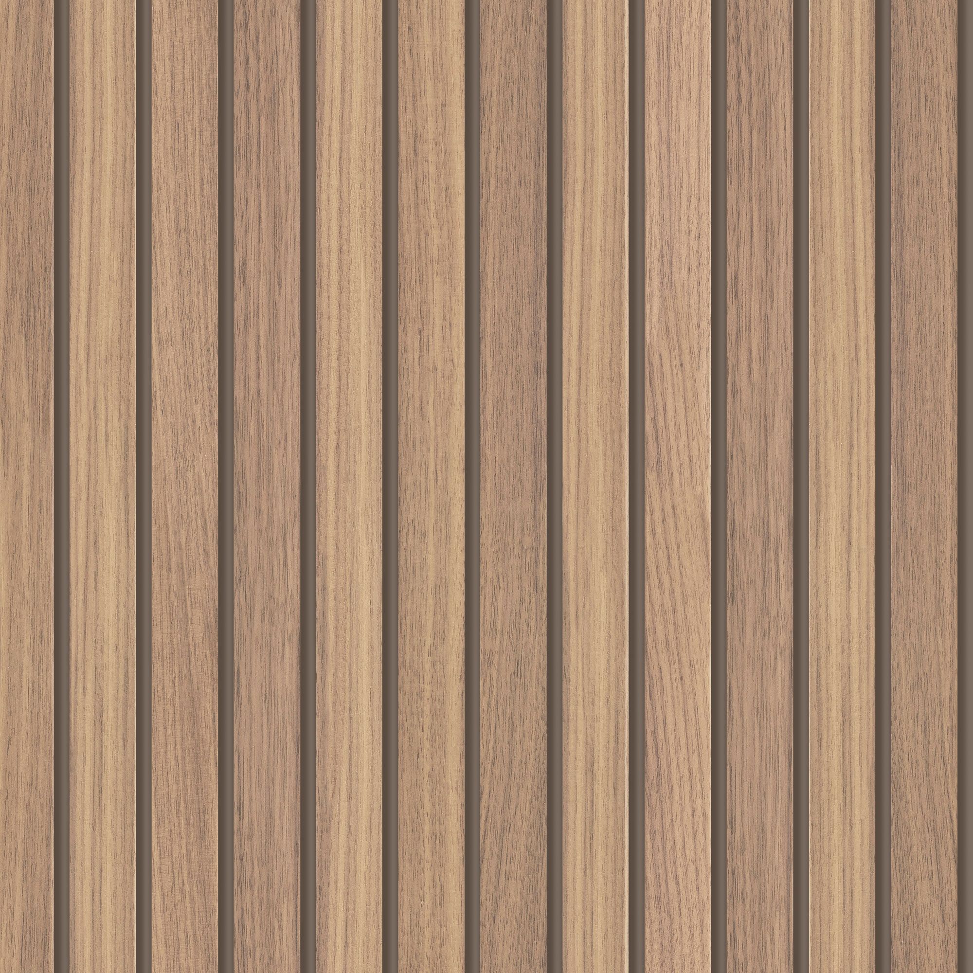 Fresco Wooden slats Natural Smooth Wallpaper Sample