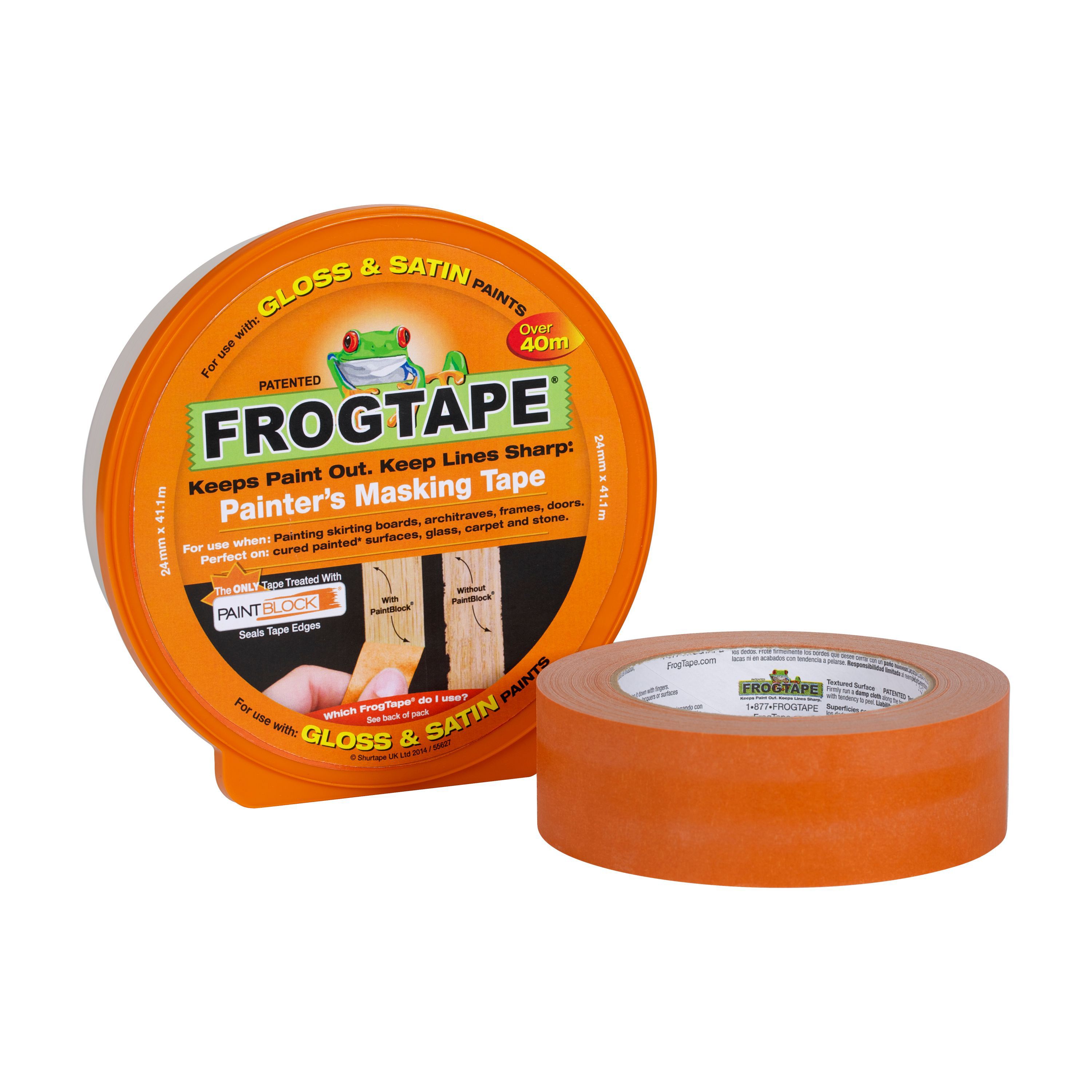 Frogtape Orange Masking Tape (L)41.1m (W)24mm Tradepoint