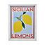 Fruit Multicoloured Framed print (H)450cm x (W)350cm