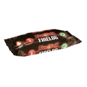 Fuelsell Smokeless Fire log 0.6kg, Pack of 1