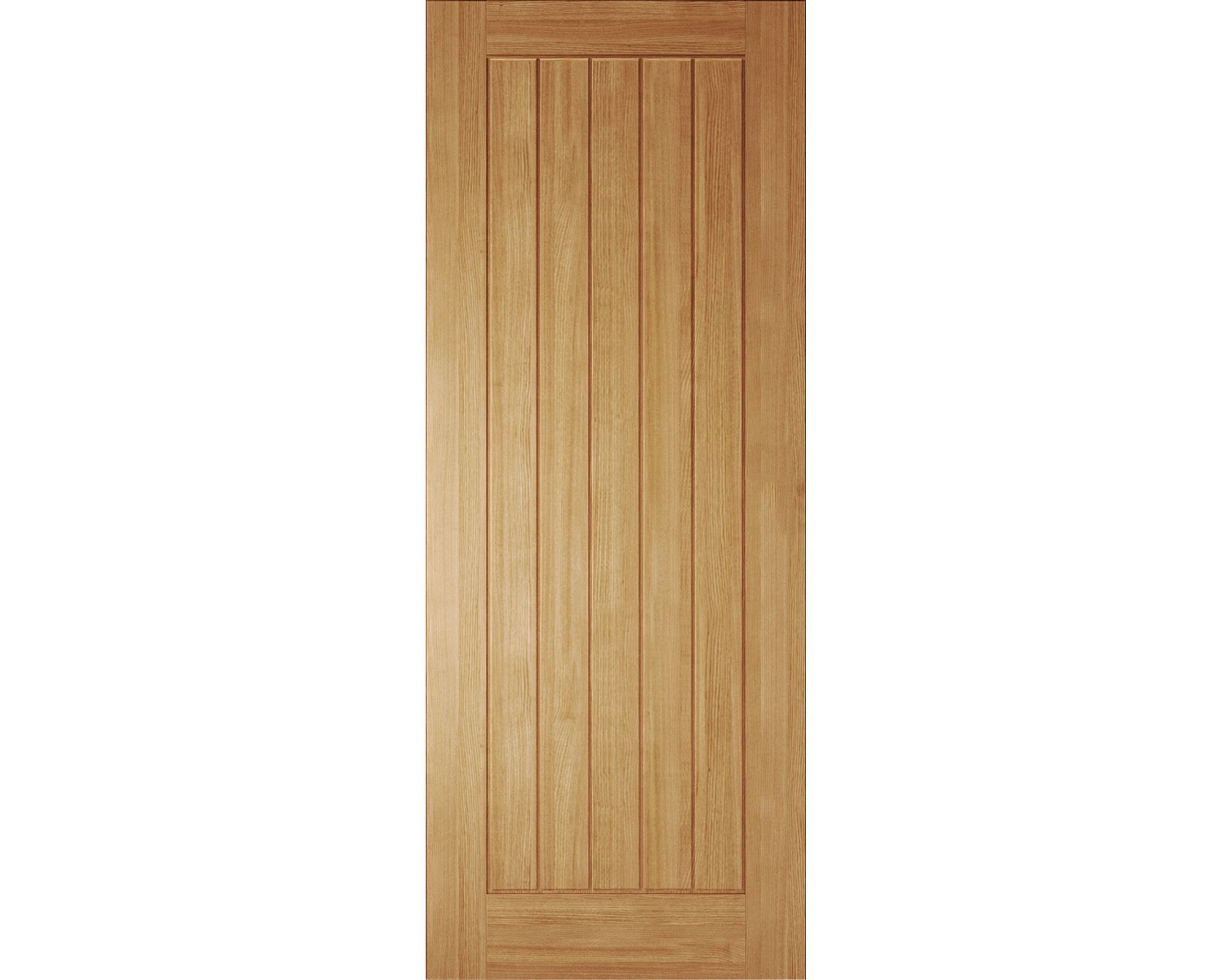 Fully finished Cottage White oak veneer Internal Fire door, (H)1981mm (W)838mm (T)44mm