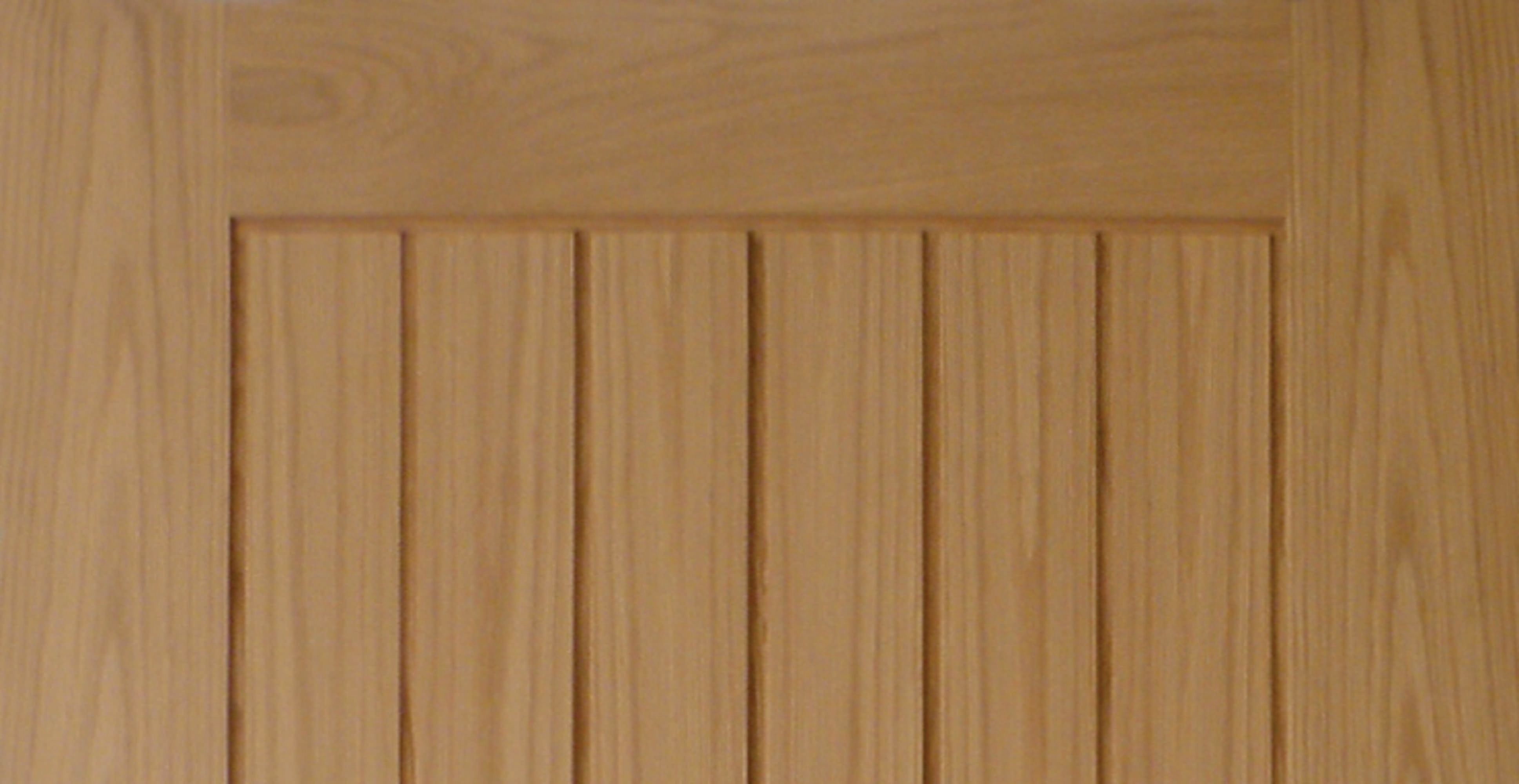 Fully finished Unglazed Cottage Oak veneer Internal Door, (H)1981mm (W)762mm (T)35mm