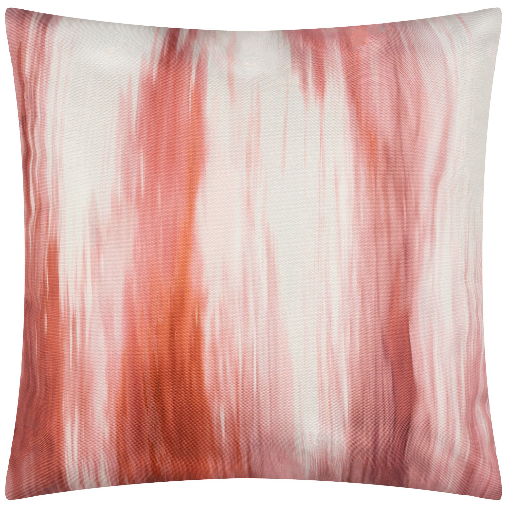 furn. Abstract Brushstrokes Multicolour Outdoor Cushion, (L)43cm x (W)43cm