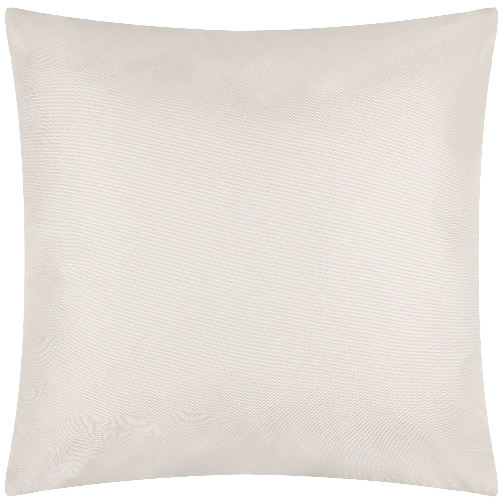 furn. Chevron Mono Geometric Outdoor Cushion, (L)43cm x (W)43cm